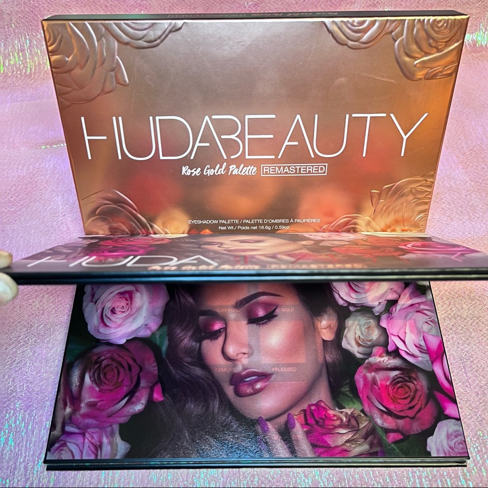🌹 HUDA Beauty Rose Gold Palette REMASTERED 🌹